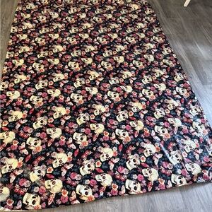 Floral Skull Pattern Bedding